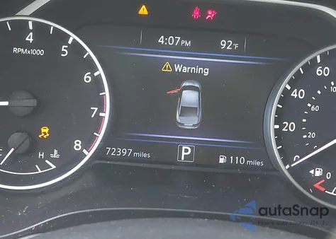 2018 Nissan Maxima 3.5 Sv z USA, uszkodzony, nr VIN 1N4AA6AP8JC383420